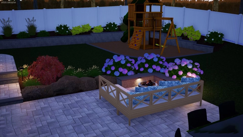 backyard lighting